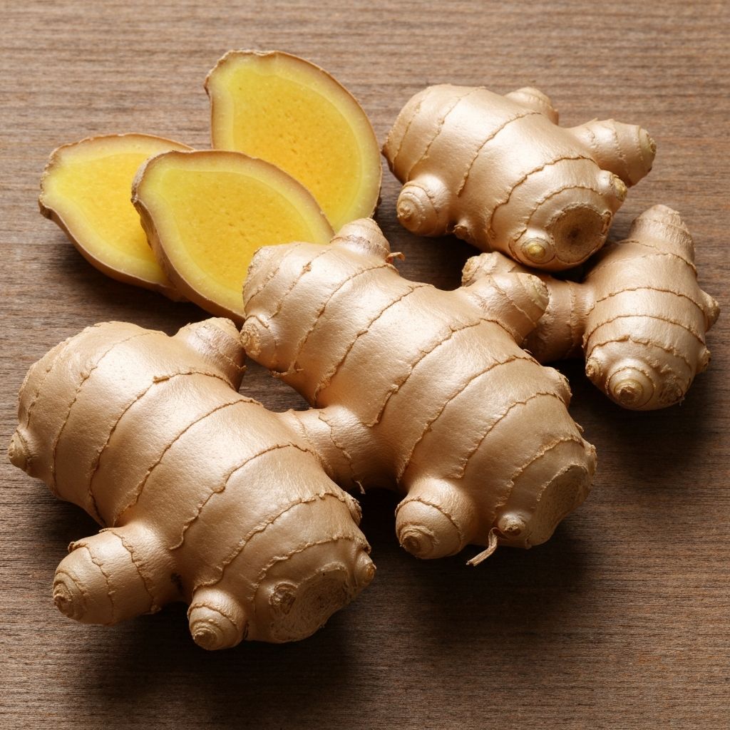 Fresh ginger root